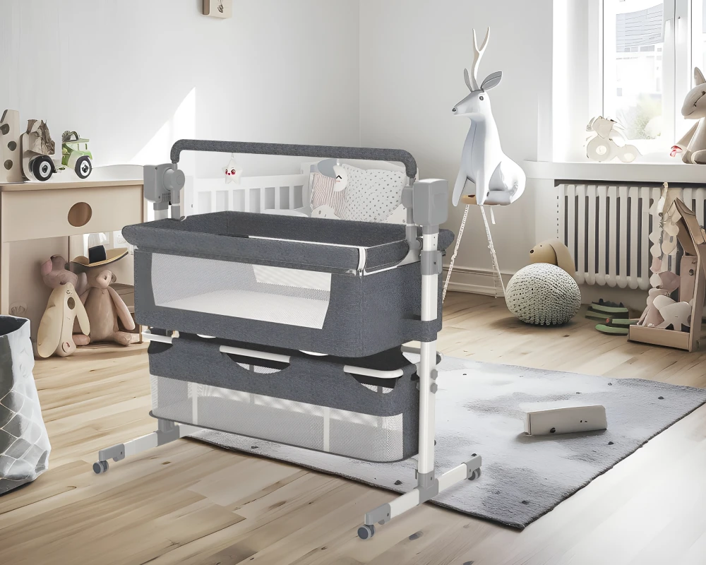 2 in 1 rocking bassinet